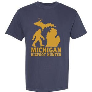 Michigan Bigfoot Hunter Garment-Dyed Heavyweight T-Shirt