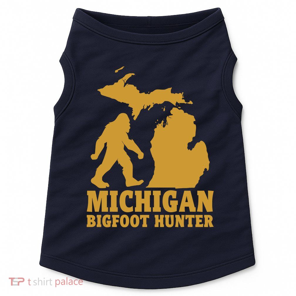Michigan Bigfoot Hunter Doggie Tank