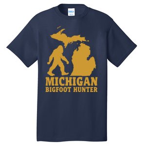 Michigan Bigfoot Hunter Tall T-Shirt