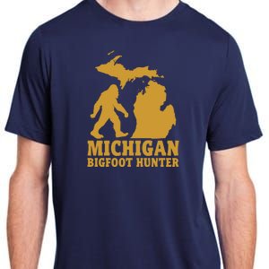 Michigan Bigfoot Hunter Adult ChromaSoft Performance T-Shirt