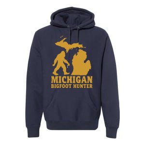 Michigan Bigfoot Hunter Premium Hoodie