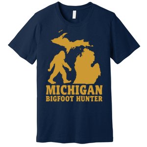 Michigan Bigfoot Hunter Premium T-Shirt