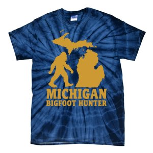 Michigan Bigfoot Hunter Tie-Dye T-Shirt