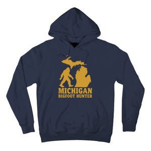 Michigan Bigfoot Hunter Tall Hoodie