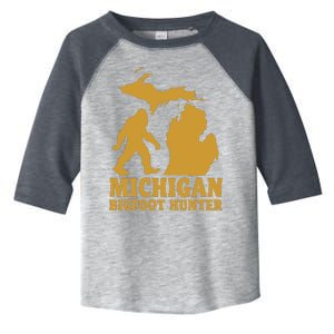 Michigan Bigfoot Hunter Toddler Fine Jersey T-Shirt