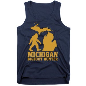 Michigan Bigfoot Hunter Tank Top