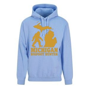 Michigan Bigfoot Hunter Unisex Surf Hoodie