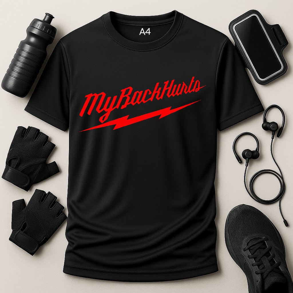 My Back Hurts Cooling Performance Crew T-Shirt