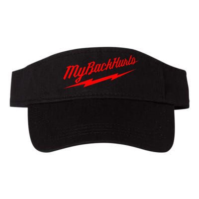 My Back Hurts Visor