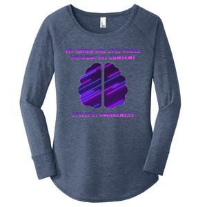 My Brain Has Epic Rage Without My Consent Epilepsy Awareness Women's Perfect Tri Tunic Long Sleeve Shirt