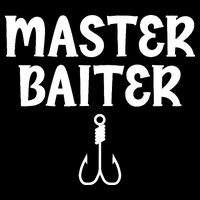 Master Baiter Humor Joke Tee for Fishing Lovers Impact Tech Backpack
