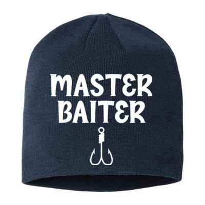 Master Baiter Humor Joke Tee for Fishing Lovers Sustainable Beanie