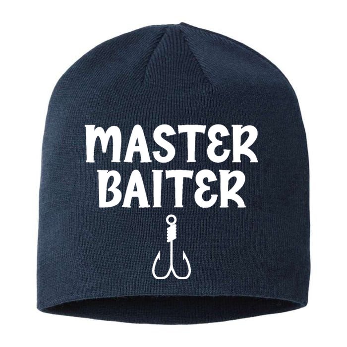 Master Baiter Humor Joke Tee for Fishing Lovers Sustainable Beanie