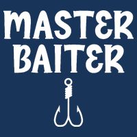 Master Baiter Humor Joke Tee for Fishing Lovers Bag