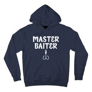 Master Baiter Humor Joke Tee for Fishing Lovers Tall Hoodie