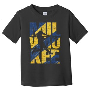 Milwaukee Baseball Home Run Toddler T-Shirt