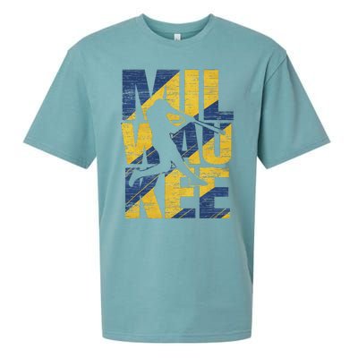 Milwaukee Baseball Home Run Sueded Cloud Jersey T-Shirt