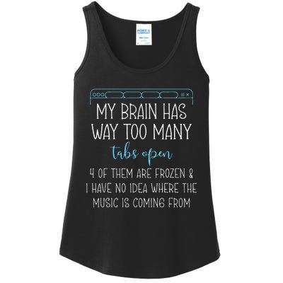 My Brain Has Way Too Many Tabs Open 4 Of Them Are Frozen Ladies Essential Tank