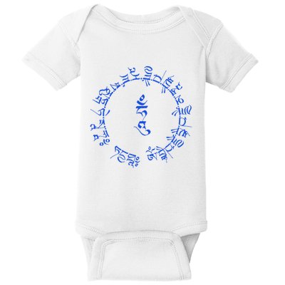 Medicine Buddha Healing Mantra Tibetan Buddhist Yoga Baby Bodysuit