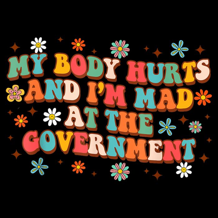 My Body Hurts And I’M Mad At The Government Cooling Performance Crew T-Shirt