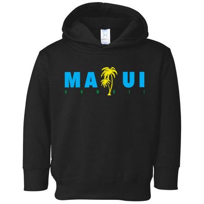 Maui Beach Hawaii Souvenir Toddler Hoodie