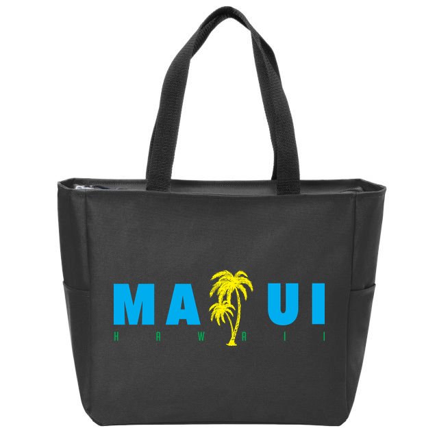 Maui Beach Hawaii Souvenir Zip Tote Bag