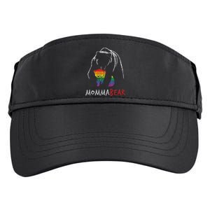 Mama Bear Hug Love Support Parent Pride Lgbt Adult Drive Performance Visor