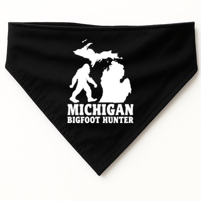 Michigan Bigfoot Hunter USA-Made Doggie Bandana