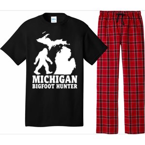 Michigan Bigfoot Hunter Pajama Set