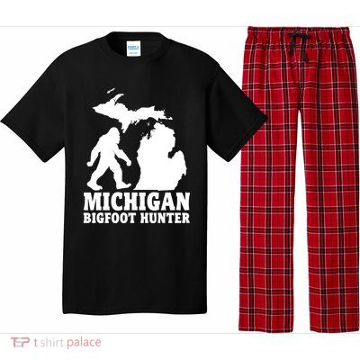 Michigan Bigfoot Hunter Pajama Set