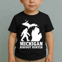Michigan Bigfoot Hunter Toddler T-Shirt