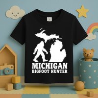 Michigan Bigfoot Hunter Toddler T-Shirt