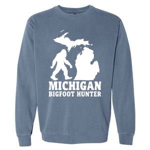 Michigan Bigfoot Hunter Garment-Dyed Sweatshirt