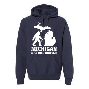 Michigan Bigfoot Hunter Premium Hoodie