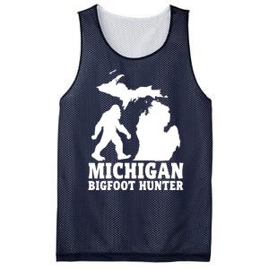 Michigan Bigfoot Hunter Mesh Reversible Basketball Jersey Tank