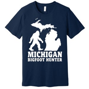 Michigan Bigfoot Hunter Premium T-Shirt