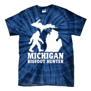 Michigan Bigfoot Hunter Tie-Dye T-Shirt