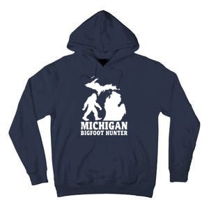 Michigan Bigfoot Hunter Tall Hoodie