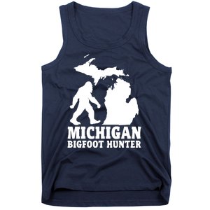 Michigan Bigfoot Hunter Tank Top