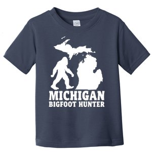 Michigan Bigfoot Hunter Toddler T-Shirt