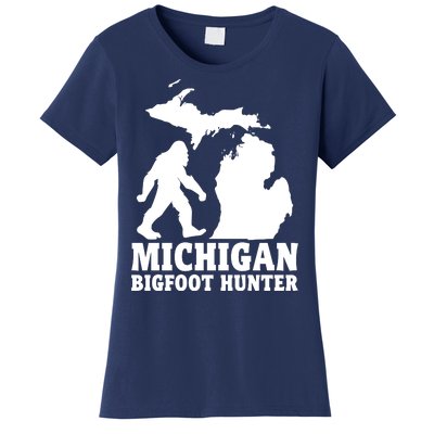 Michigan Bigfoot Hunter Women's T-Shirt