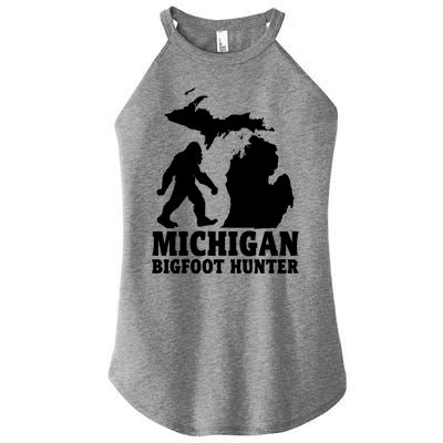 Michigan Bigfoot Hunter Women's Perfect Tri Rocker Tank