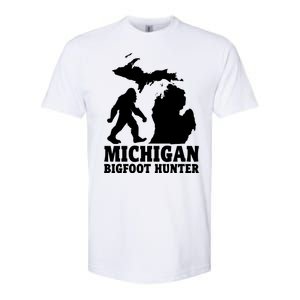 Michigan Bigfoot Hunter Softstyle CVC T-Shirt