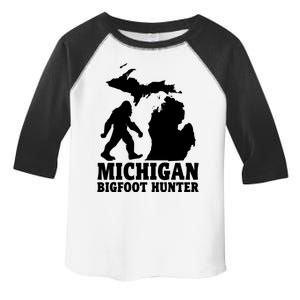 Michigan Bigfoot Hunter Toddler Fine Jersey T-Shirt