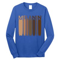 Melanin Black History Month Afrocentric Black Pride Gift Long Sleeve Shirt