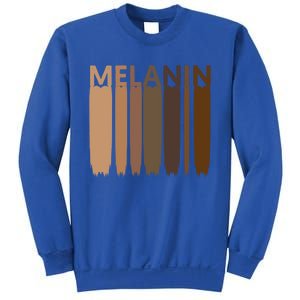 Melanin Black History Month Afrocentric Black Pride Gift Sweatshirt