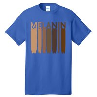 Melanin Black History Month Afrocentric Black Pride Gift Tall T-Shirt