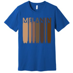 Melanin Black History Month Afrocentric Black Pride Gift Premium T-Shirt