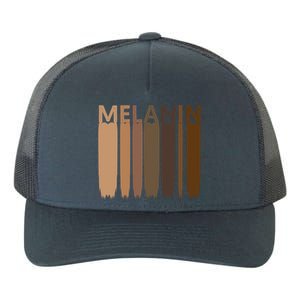 Melanin Black History Month Afrocentric Black Pride Gift Yupoong Adult 5-Panel Trucker Hat