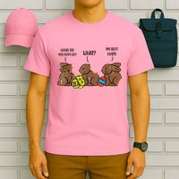 My Butt Hurts Funny Bitten Chocolate Bunny Easter T-Shirt